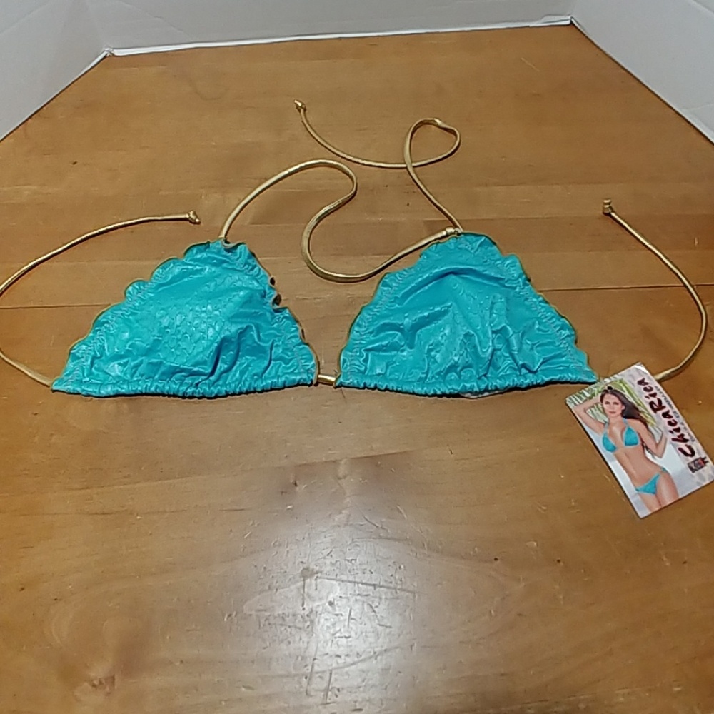 Chica Rica bikini company triangle bikini top